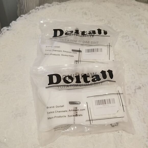 Women's 3 Pack Soft, Comfortable & Durable White Socks (Shoe & boots 8-11 / - Picture 6 of 6